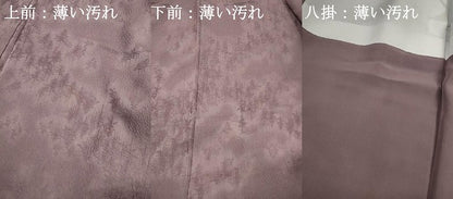 平和屋着物■上質な小紋　樹林地紋　暈し染め　正絹　逸品　DABK3067qa