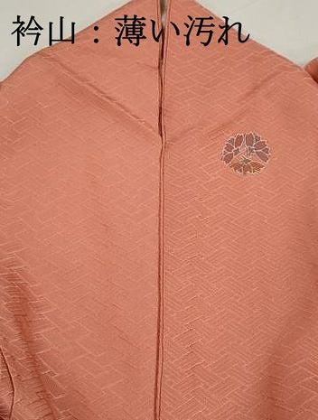 平和屋着物■上質な小紋　花丸文　金彩　正絹　逸品　DABK3066qa