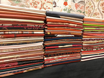 平和屋着物■名古屋帯 まとめて100点 鳥 蝶 更紗 花柄 立波 正倉院 刺繍 金銀糸 など 着用可能多数 未使用品あり 全て正絹 mmm1475