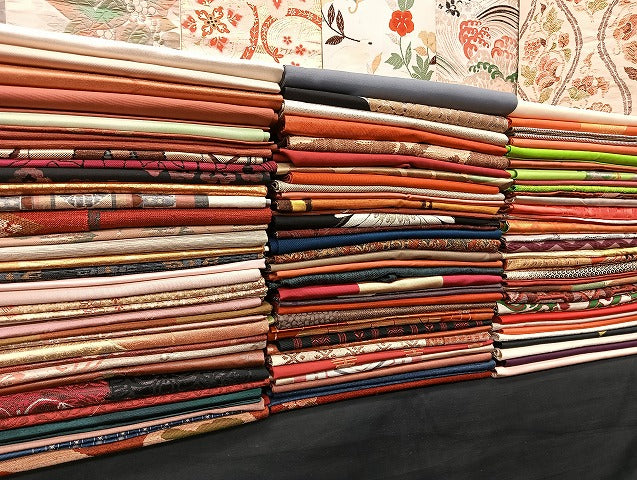 平和屋着物■名古屋帯 まとめて100点 鳥 蝶 更紗 花柄 立波 正倉院 刺繍 金銀糸 など 着用可能多数 未使用品あり 全て正絹 mmm1475