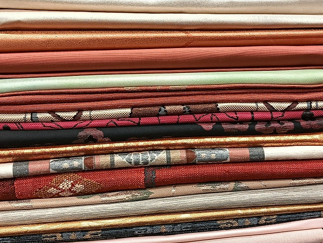 平和屋着物■名古屋帯 まとめて100点 鳥 蝶 更紗 花柄 立波 正倉院 刺繍 金銀糸 など 着用可能多数 未使用品あり 全て正絹 mmm1475