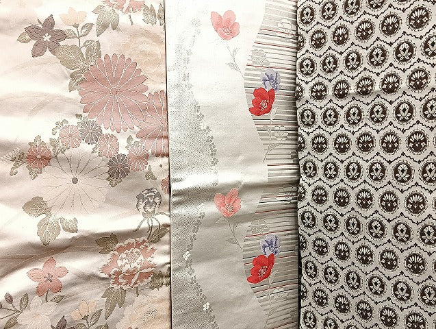 平和屋着物■名古屋帯 まとめて100点 蝶 花柄 駒刺繍 金銀糸 など 着用可能多数 未使用品あり 全て正絹 mmm1474