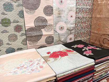 平和屋着物■名古屋帯 まとめて100点 鳳凰 更紗 薔薇 花柄 金彩 金銀糸 など 着用可能多数 未使用品あり 全て正絹 mmm1477