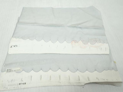 平和屋着物●訪問着　花鳥文　暈し染め　金彩　反端付き　正絹　逸品　DABK0053ud