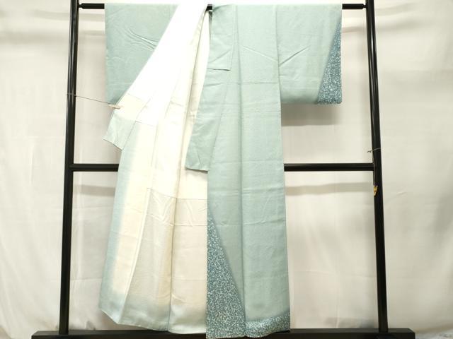 平和屋着物■訪問着　作家物　霰文　暈し染め　正絹　逸品　CABL3966ev