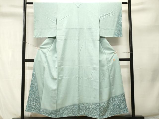 平和屋着物■訪問着　作家物　霰文　暈し染め　正絹　逸品　CABL3966ev