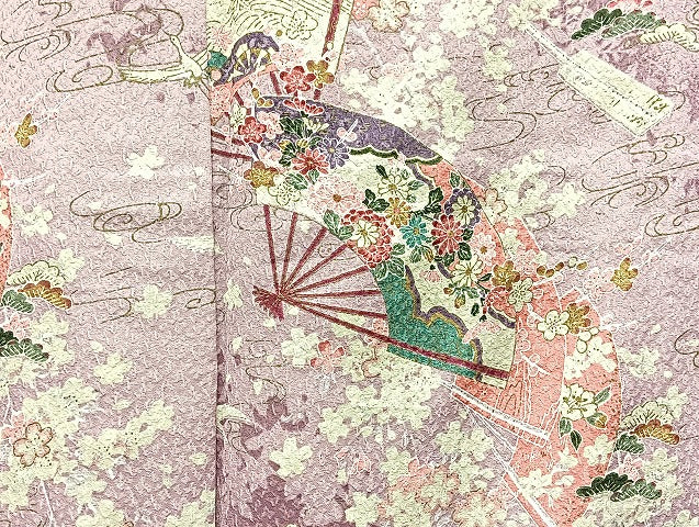 平和屋着物■着物 小紋 単衣 まとめて 20点 鶴 風景 松竹梅 型染 暈染 洗える着物 和服 ハンドメイド リメイク 生地 未使用品あり mmm1490