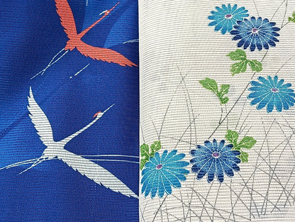平和屋着物■夏物 小紋 絽 紗 洗える着物 まとめて20点 鳥 花柄 着用可能多数 mmm1489