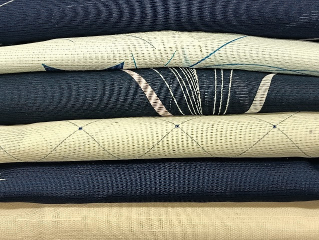 平和屋着物■夏物 小紋 絽 紗 洗える着物 まとめて20点 鳥 蝶 風景 花柄 着用可能多数 mmm1488