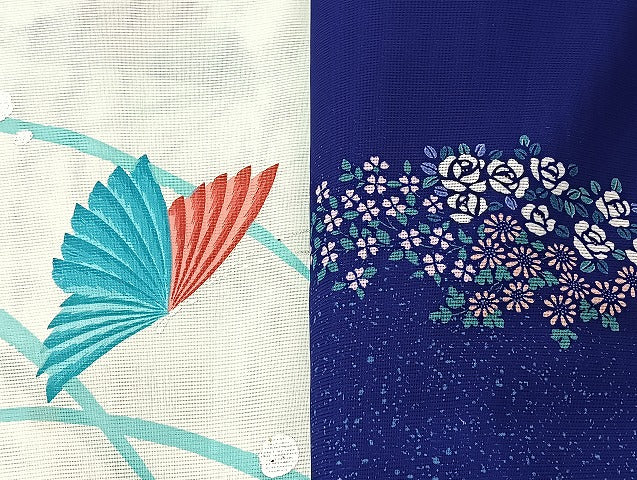 平和屋着物■夏物 訪問着 絽 紗 洗える着物 まとめて20点 折り鶴 人物 蝶 薔薇 花柄 暈し染め スワトウ刺繍 金銀彩 着用可能多数 mmm1487