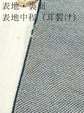 平和屋着物▼小紋　反物　着尺　鹿の子文様　逸品　未使用　DABJ4911zy