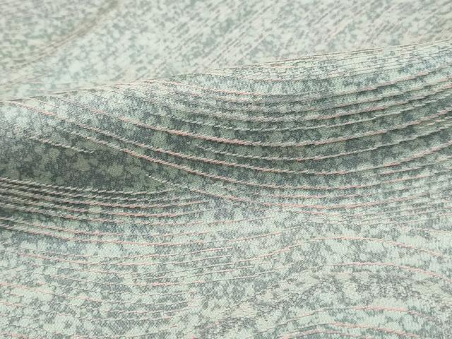 平和屋着物■上質な小紋　霞流水文　暈し染め　正絹　逸品　DABK3310qa