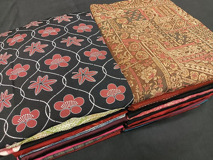 平和屋着物■道行コート まとめて 20点 更紗 花柄 七宝 暈し染め 着用可能多数 未使用品あり 全て正絹 mmm1511
