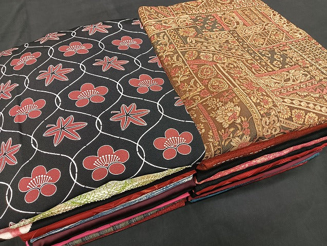 平和屋着物■道行コート まとめて 20点 更紗 花柄 七宝 暈し染め 着用可能多数 未使用品あり 全て正絹 mmm1511