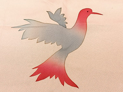 平和屋着物■道行コート まとめて 20点 鳥 花柄 ろうけつ染め 暈し染め 着用可能多数 未使用品あり 全て正絹 mmm1510
