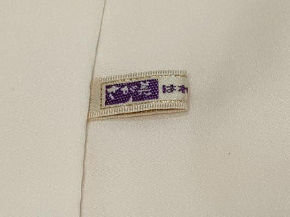 平和屋着物●長襦袢　袷　風景草花文　さが美扱い　正絹　逸品　DABK0118ud