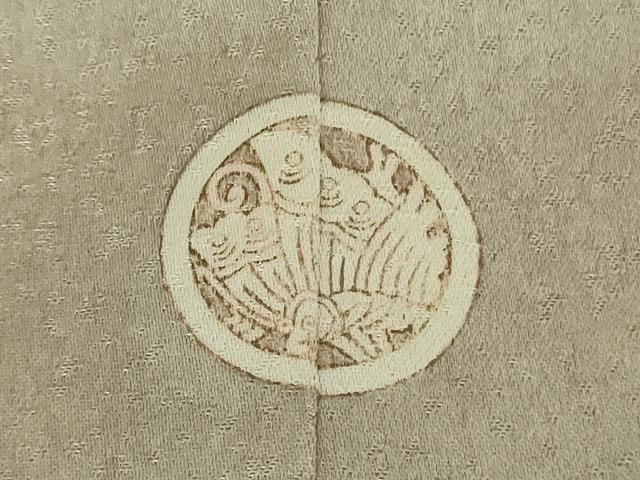 平和屋本店●最高級　初代　久保田一竹　幻の辻が花　色留袖　絞り　辻が花19個　灰梅色地　暈し染め　銀通し地　逸品　DZAB6540kh6
