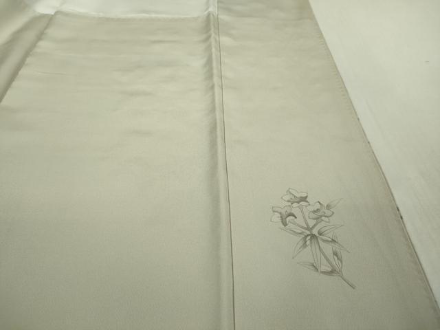 平和屋本店●極上　中国三大刺繍　相良刺繍　訪問着　秋草文　桜色地　金糸　ロング丈　逸品　DZAB4426kh6