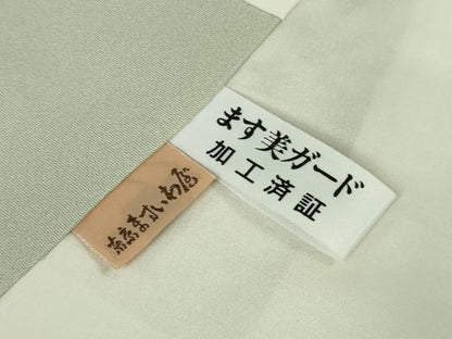 平和屋本店●極上　中国三大刺繍　スワトウ刺繍 汕頭刺繍　訪問着　鳳凰正倉院花蝶文　暈し染め　金糸　ますいわ屋扱い　逸品　DZAB6324kh6