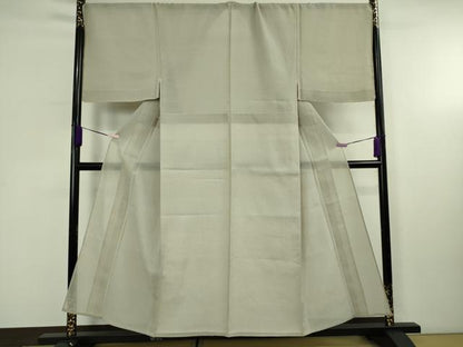 平和屋本店＊極上　夏物　男性　夏ちぢみ　120亀甲　総詰め　白新染織謹製　反端付き　逸品　未使用　DZAB6309kh6