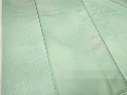 平和屋着物■上質な小紋　青海波地紋　暈し染め　正絹　逸品　DABK1318cd