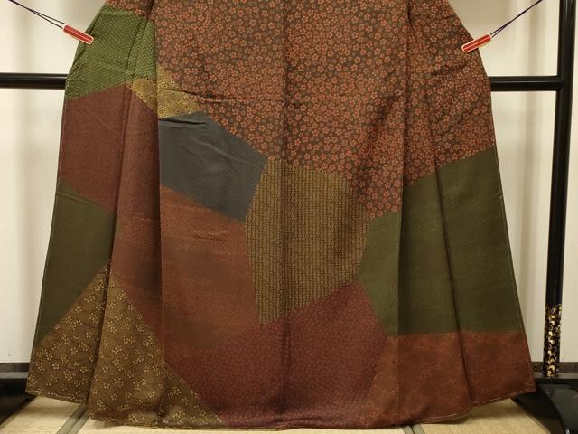 平和屋着物■訪問着　小花尽くし　正絹　逸品　未使用　DABJ9377ya