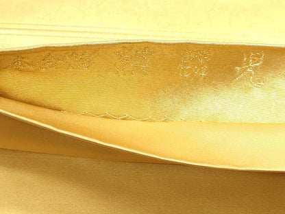 平和屋本店●加賀友禅の巨匠　初代　由水十久　西陣　長嶋成織物　ながしま帯　太鼓柄袋帯　麒麟児　本金箔　瀞金錦　正絹 逸品 DABJ6484sf