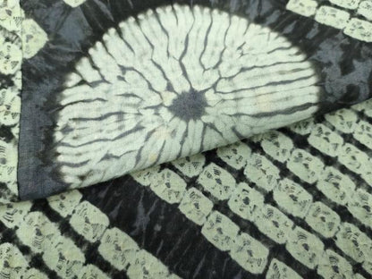 平和屋着物∴夏物　浴衣　有松鳴海絞り　幾何学文　綿　逸品　DABK1350cd