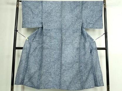 平和屋着物∴夏物　男性　浴衣　有松鳴海絞り　三浦絞り　綿　逸品　DABK1384cd