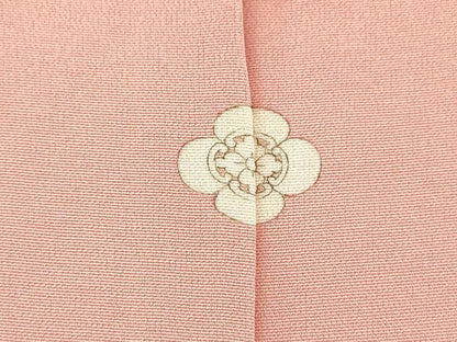 平和屋着物▼訪問着　総刺繍　枝梅　金糸　正絹　逸品　DABJ7444fe
