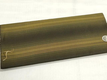 平和屋着物▼羽織・コート　反物　羽尺　横段文　逸品　未使用　DABJ9594we