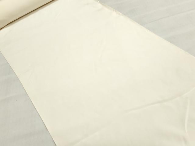 平和屋着物▼白生地　反物　着尺　生成り色　逸品　未使用　DABJ9608we