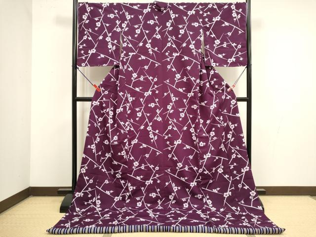 平和屋本店●お引きずり・お引き摺り　小紋　和装　舞台　舞妓　芸妓　芸者　衣装　枝梅　DABK1439cd