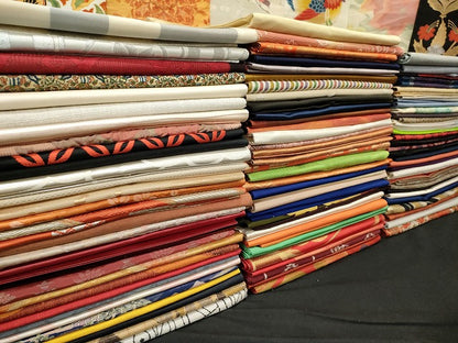 平和屋本店■名古屋帯 まとめて100点 鴛鴦 更紗 花柄 手描き 相良刺繍 金彩 金糸 など 着用可能多数 未使用品あり 全て正絹 se0028
