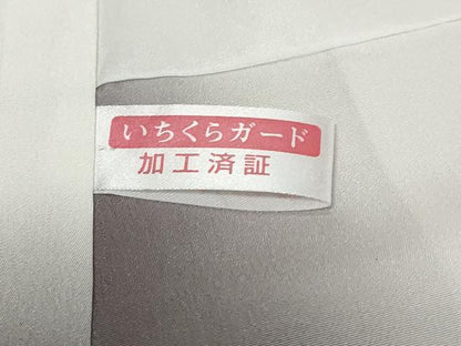 平和屋着物●江戸小紋　南天文　正絹　逸品　DABK0489ud