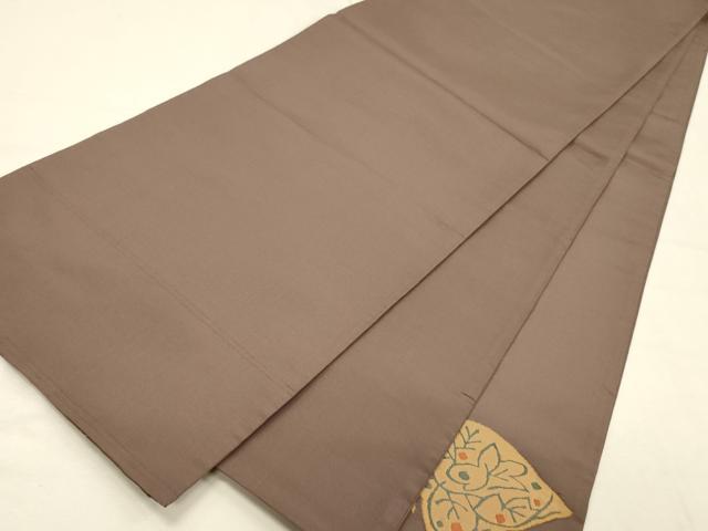 平和屋着物◎太鼓柄袋帯　すくい織　抽象文様　正絹　逸品　DABK2597op