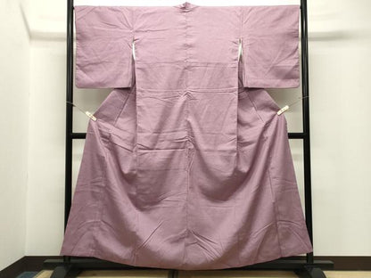 平和屋着物●本場染大島紬　江戸小紋　鮫小紋柄　正絹　逸品　CABM5054gh