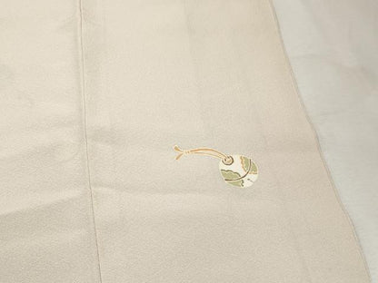 平和屋着物■訪問着　作家物　鈴紐文　暈し染め　金彩　正絹　逸品　DABK6084qa