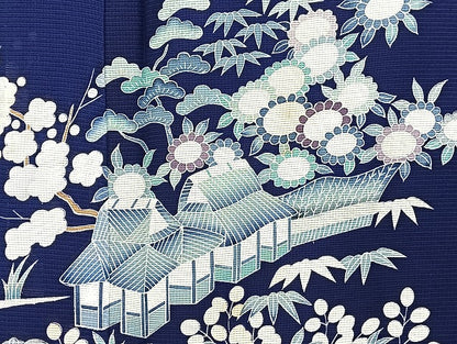 平和屋着物■夏物 訪問着 絽 まとめて20点 人物 風景 菖蒲 松竹梅 花柄 ろうけつ染め 駒刺繍 銀彩 着用可能多数 全て正絹 mmm1526