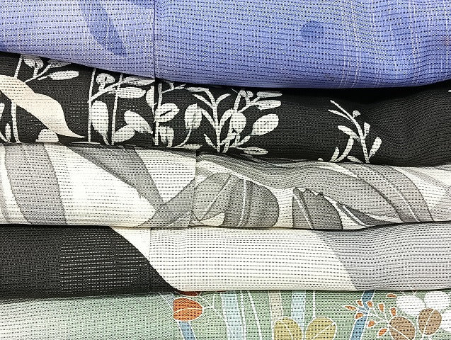 平和屋着物■夏物 訪問着 絽 まとめて20点 蜻蛉 菖蒲 花柄 暈し染め 金銀彩 着用可能多数 全て正絹 mmm1525