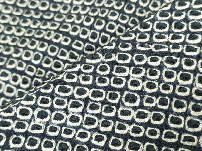 平和屋着物▼羽織・コート　解き反物　羽尺　総絞り　逸品　DABK3969zy