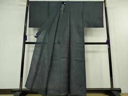 平和屋本店＊極上　夏物　男性　重要無形文化財　本場宮古上布　苧麻　100亀甲　総詰め　逸品　未使用　DZAB5922kh6