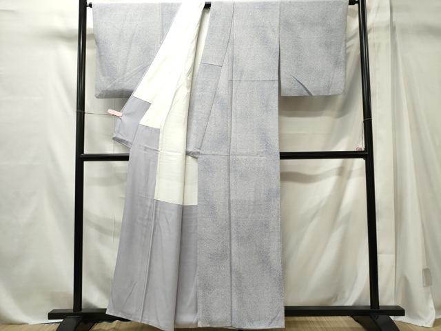 平和屋着物■江戸小紋　霞文　暈し染め　正絹　逸品　CABL5613ou