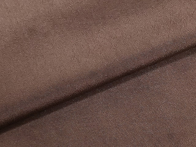 平和屋着物▼羽織・コート　解き反物　羽尺　赤褐色　逸品　DABJ9612we