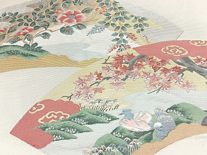 平和屋着物■名古屋帯 まとめて100点 向かい鶴 鴛鴦 更紗 薔薇 花柄 正倉院 金銀糸 など 着用可能多数 未使用品あり 全て正絹 mmm1546