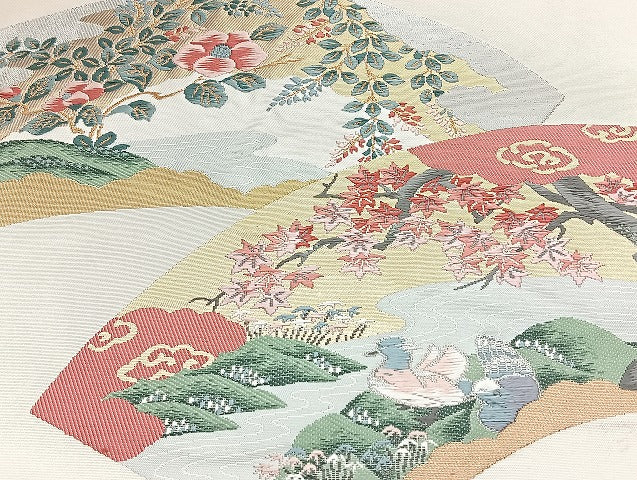 平和屋着物■名古屋帯 まとめて100点 向かい鶴 鴛鴦 更紗 薔薇 花柄 正倉院 金銀糸 など 着用可能多数 未使用品あり 全て正絹 mmm1546