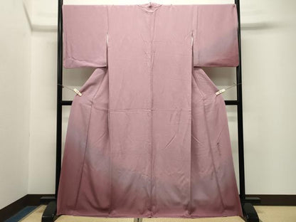 平和屋着物●訪問着　作家物　墨流し文様　暈し染め　正絹　逸品　CABM5158gh