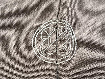 平和屋着物■訪問着　駒刺繍　松竹梅風景文　暈し染め　金彩　正絹　逸品　BAAY9160yc