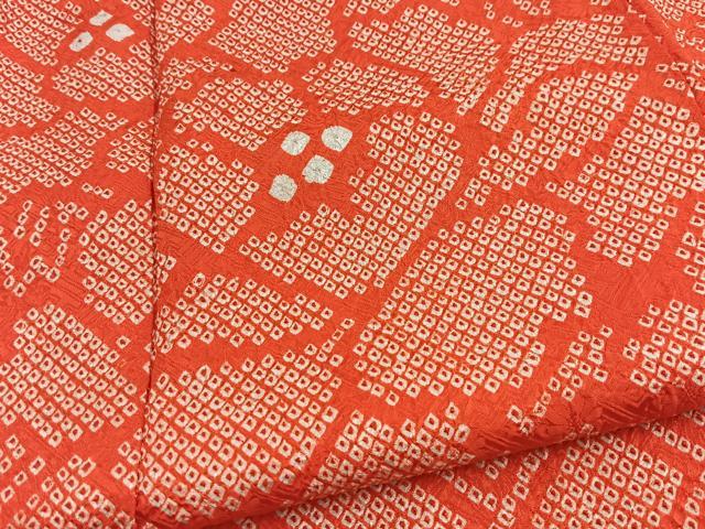 平和屋着物●豪華振袖　総絞り　籬牡丹文　正絹　逸品　BAAY9156yc