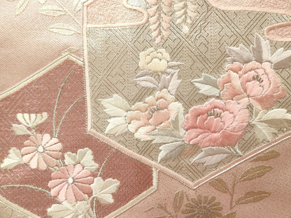 平和屋本店■名古屋帯 まとめて100点 乱菊 更紗 花柄 宝相華 手描き 駒刺繍 金銀糸 など 着用可能多数 未使用品あり 全て正絹 ppp0009